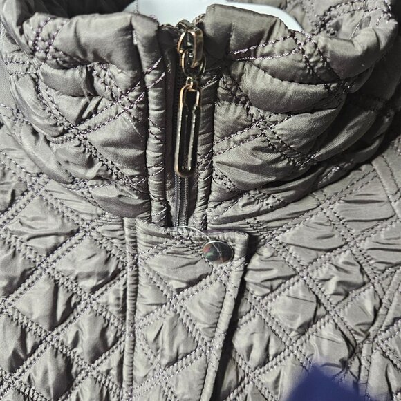 Level Eight Quilted Womens Coat With Belt XXXL - Picture 2 of 5